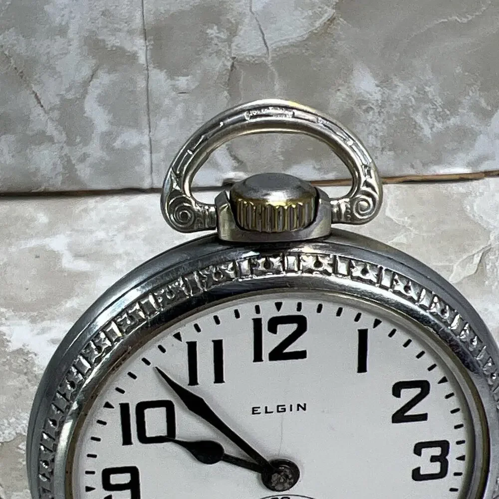 1924 Elgin BW Raymond Grade 472 Model 15 Jewel 21 Size 16s Pocket Watch **READ**
